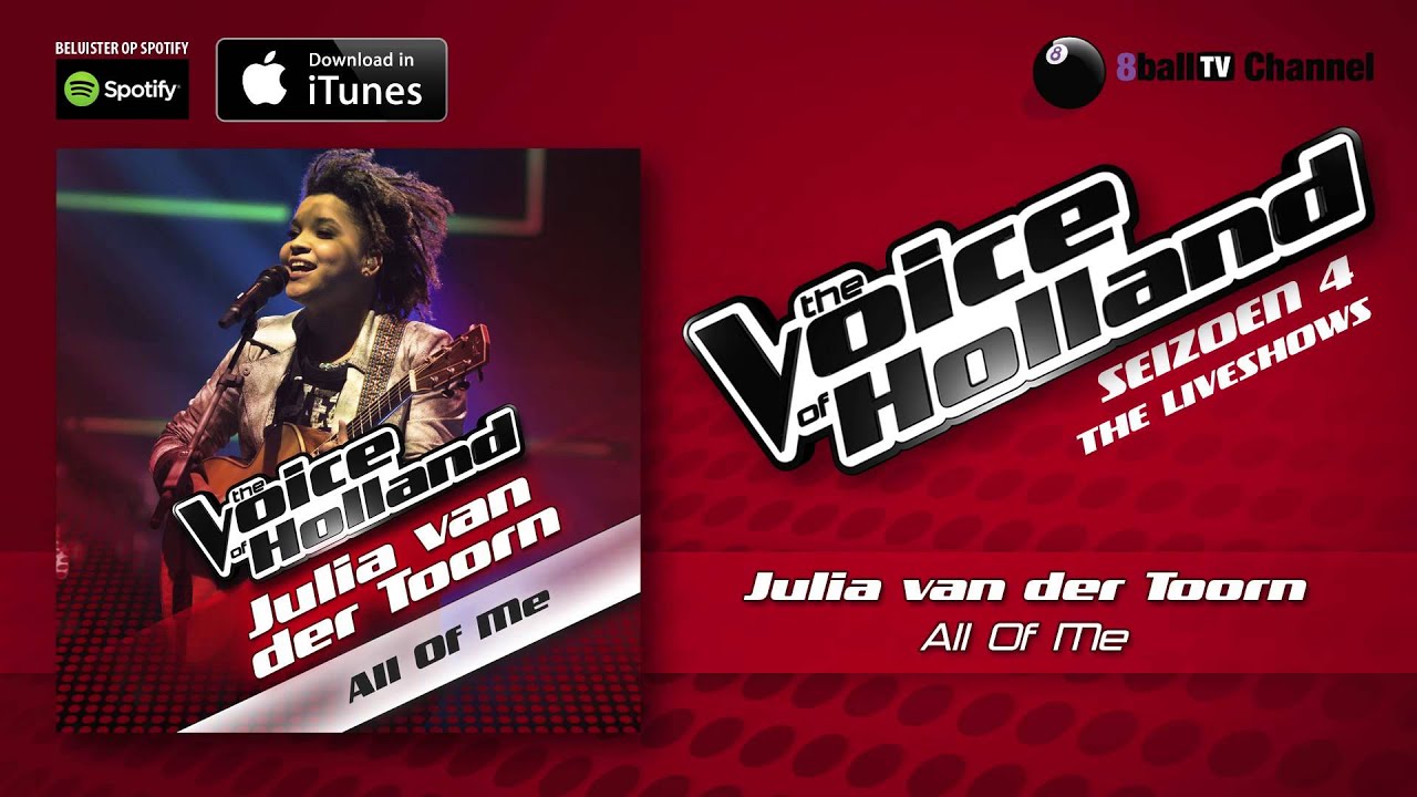 Julia van der Toorn - All Of Me (Official Audio Of TVOH 4 Liveshows)