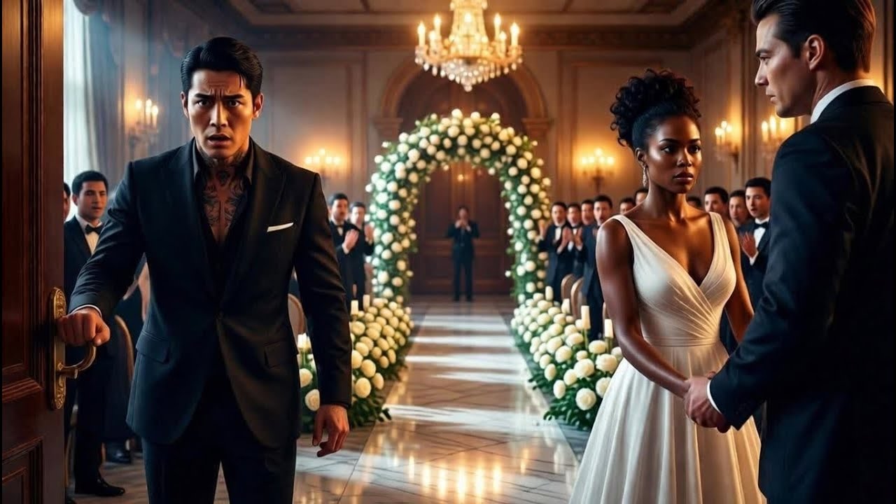Korean Mafia Boss Forced His Black Secretary Into A Paper Marriage—Until He Saw Her In A Wedding...
