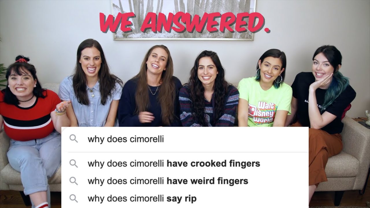 Cimorelli Answers the Web's Most Searched Questions.