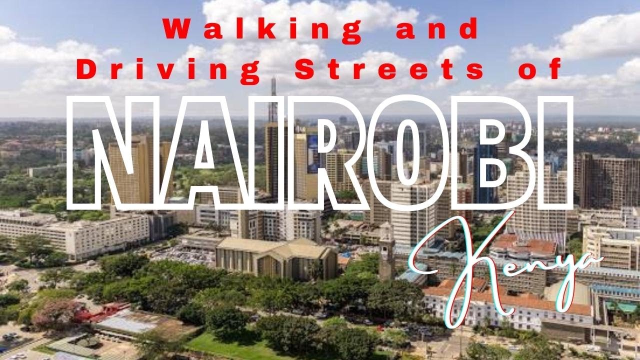 Walking and Driving Streets of Kenya Nairobi 🇰🇪
