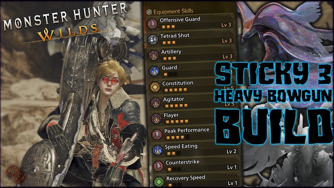 STICKY 3 HBG ENDGAME BUILD - Title Update 1- | Monster Hunter Wilds