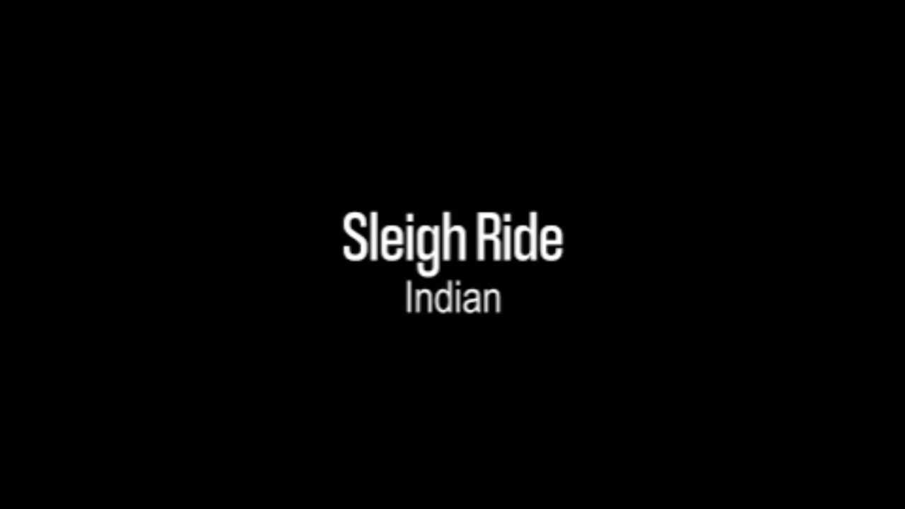Indian Christmas - Sleigh ride - Vindaloo Singh