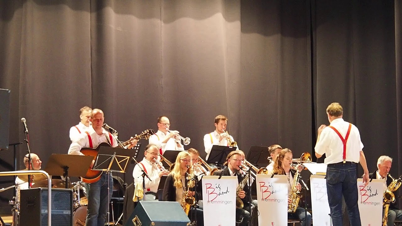 BAKER STREET - BigBand Memmingen beim Kurkonzert in Bad Buchau am 10.11.2019