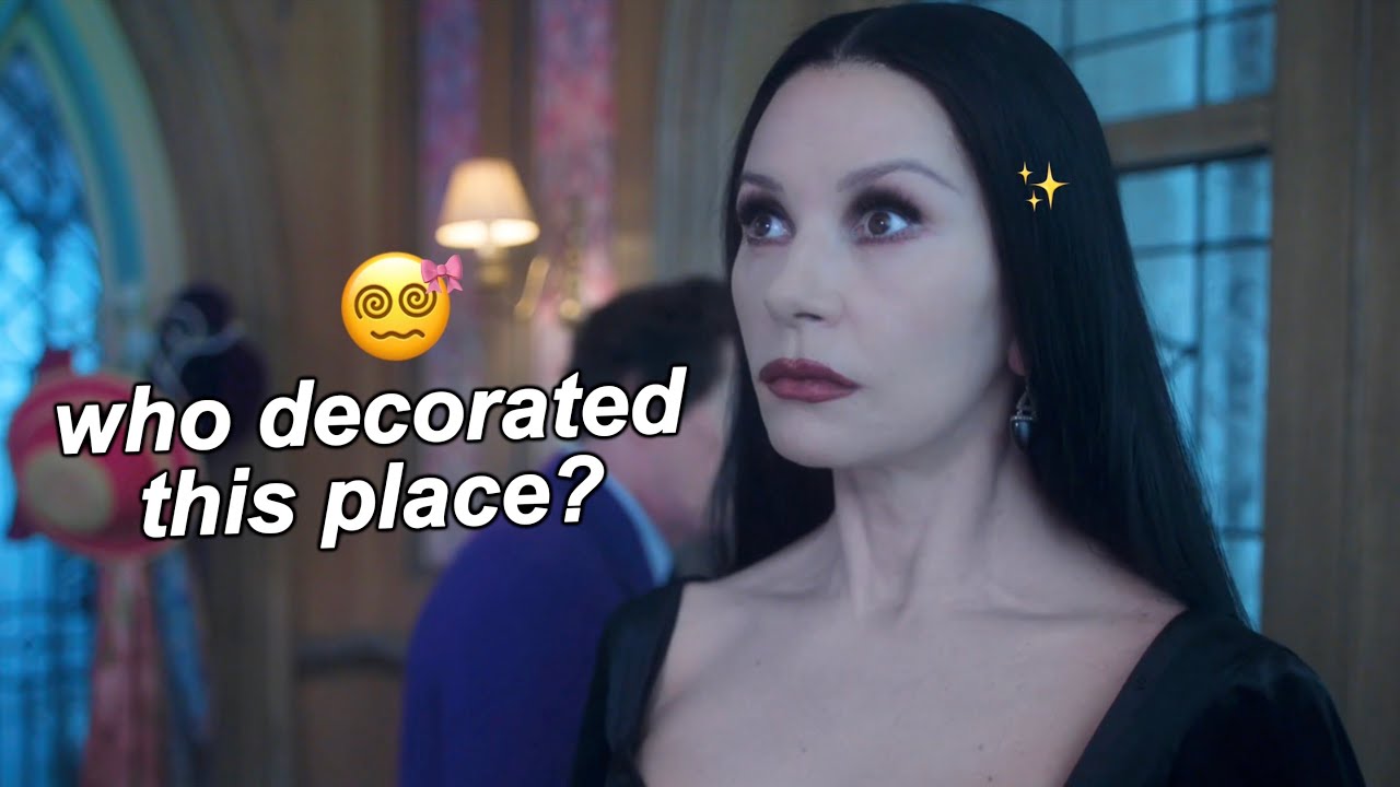 Morticia Addams being ✨MOTHER✨ for 5 minutes straight
