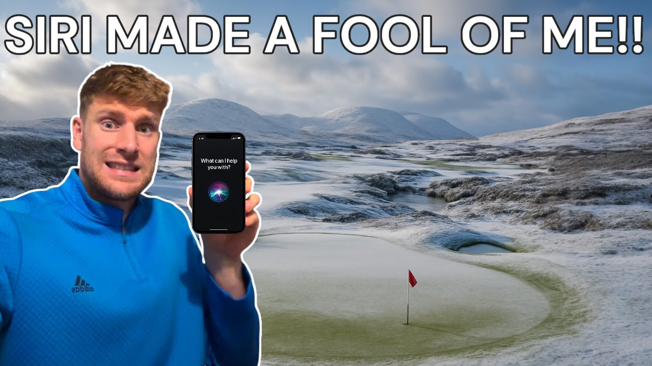 I Let SIRI Pick My Golf Club For Every Shot.....Chaos!!!!