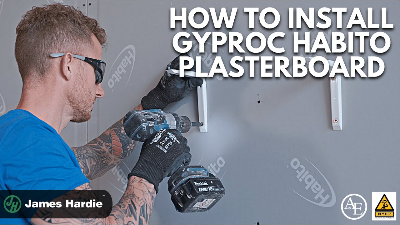 How to Install Gyproc Habito Plasterboard