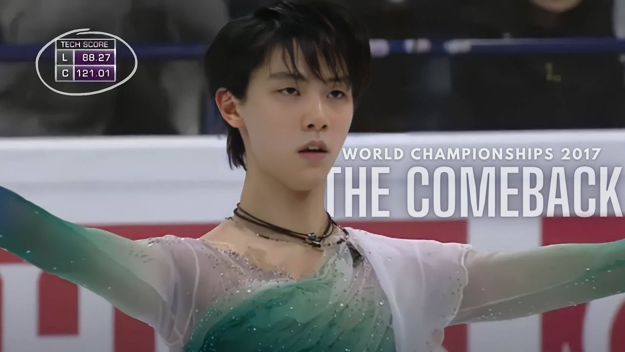 When Yuzuru Hanyu came back to become a two time world champion (羽生結弦)