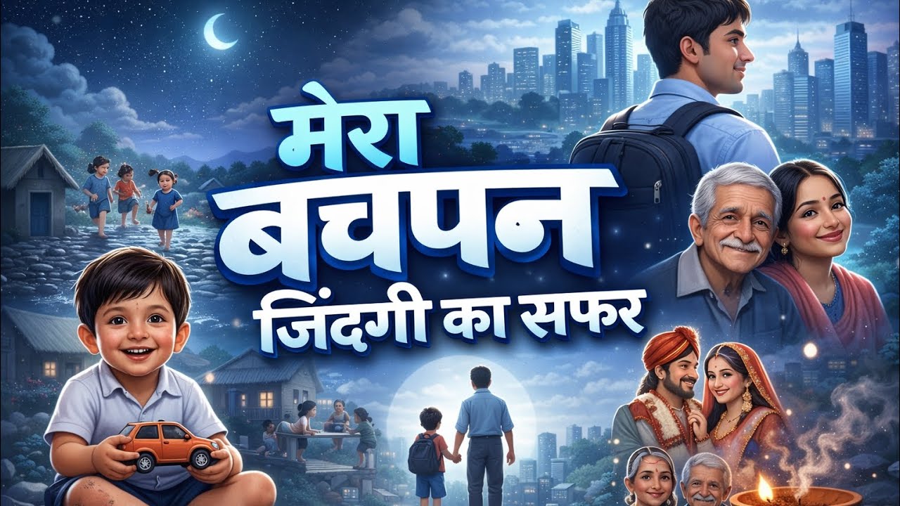 मेरा बचपन | जिंदगी का सफर 🥹✨ | एक भावुक कहानी जो दिल छू जाएगी |kunnu Moral | Moral Story #youtube 