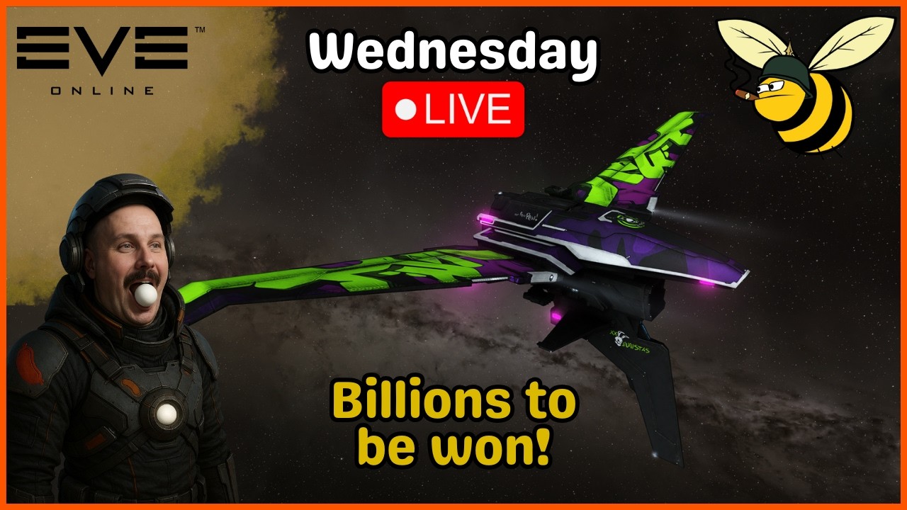 EVE Online : LIVE | 🌭 | 400 Mill P/HR! | !creator | Big Giveaways | Dual PC Streaming