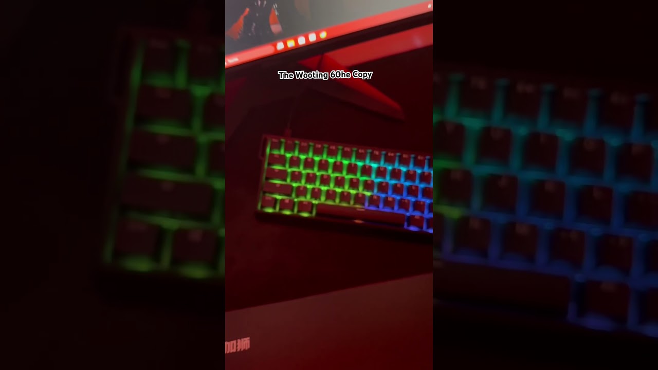 The Mad60he is Crazy for its Price of 35 bucks with SCOD,Rapidtrigger#gaming #wooting60he #keyboard