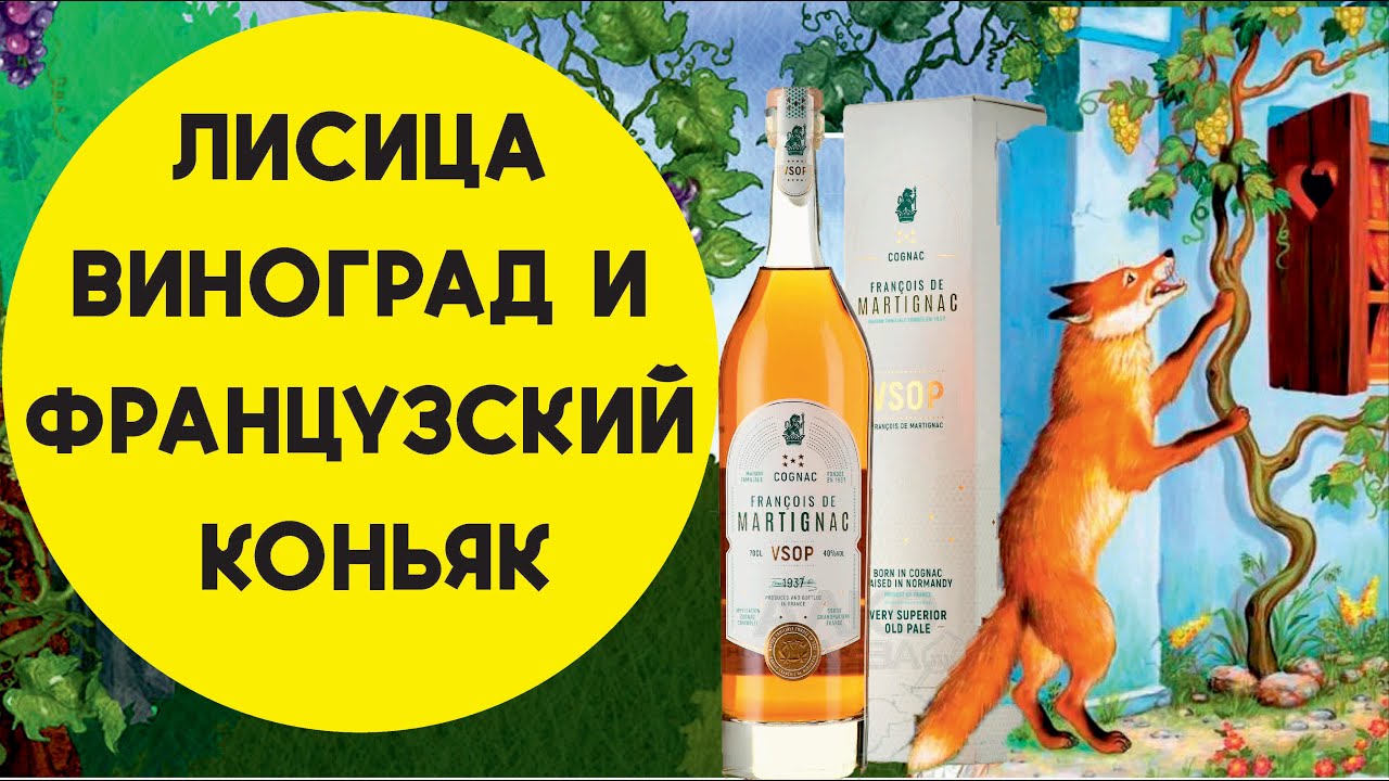Французский коньяк Francois de Martignac VSOP