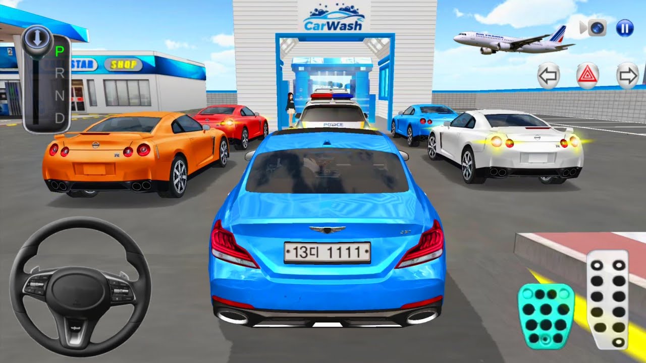 New Mercedes G63 Car Stuck in CarWash - 3D Driving Class 2026 - 3d driving class Gameplay