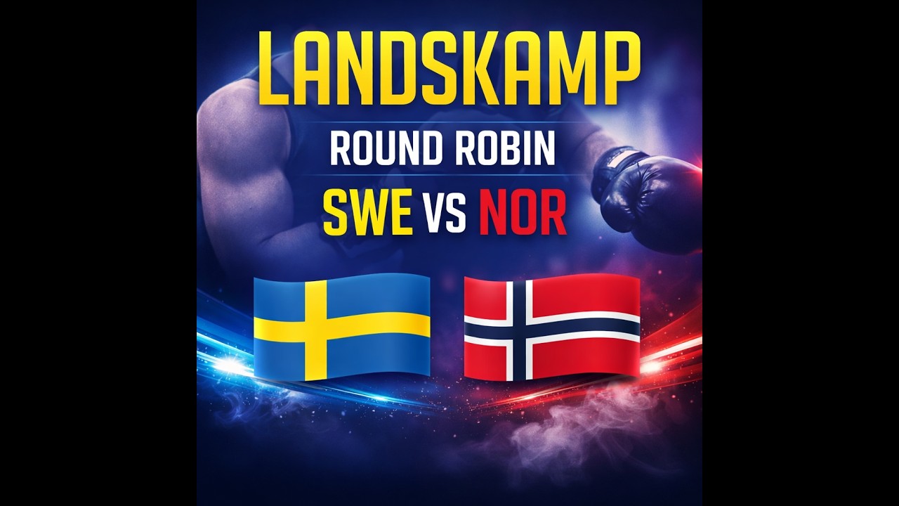 Ungdomslandskamper Round Robin i Karlskoga Del 2