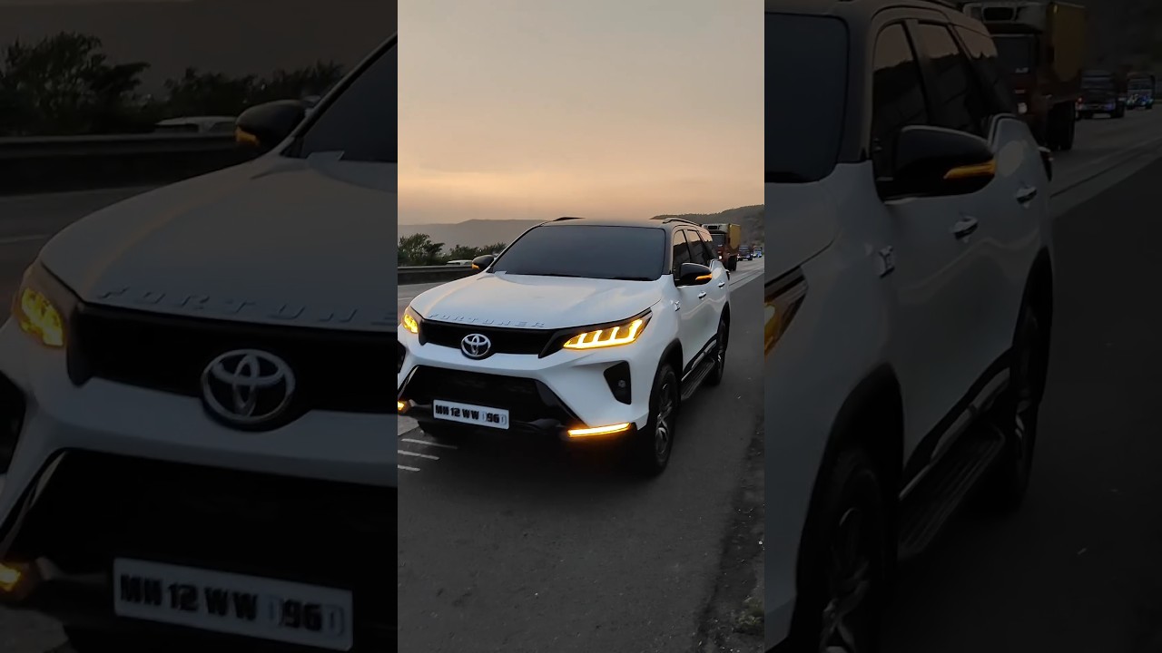Toyota Fortuner Legender Sequential Lights 😎🔥 #toyota #fortuner #legender #light #shorts