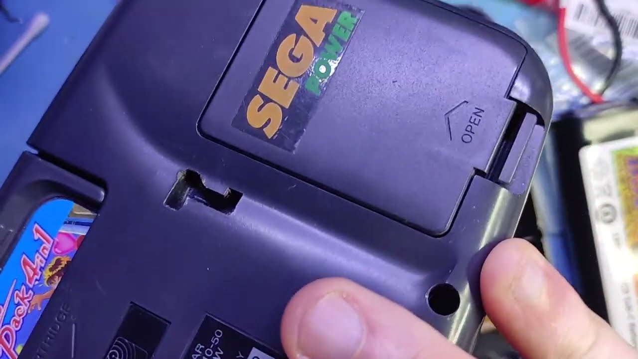 GameGear Battery Pack Repair