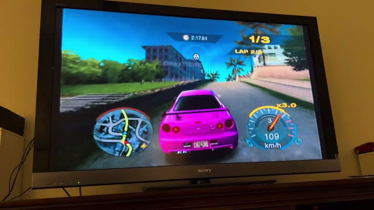 Need For Speed Undercover PS2 Lap Knockout Silver 5:44.34 
