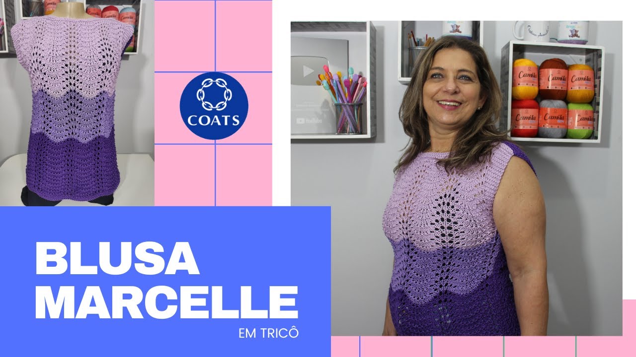 Blusa em tricô Marcelle