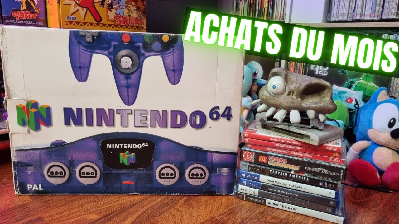 ACHATS DU MOIS: Cette vidéo existe à cause d'une sortie imprévue 😌