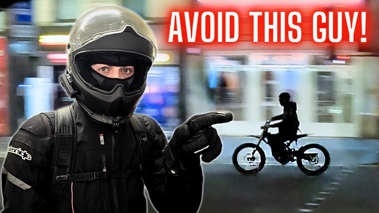 How Dangerous Is It To Deliver UberEats At 1AM? Phone Snatcher Spotted Speeding In Central London!