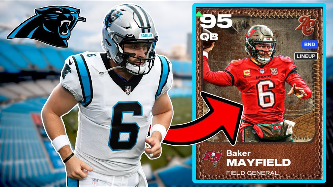 95 Бейкер Мэйфилд бросает монеты команде по игре на тему «Пантер»! | Madden 26 Ultimate Team