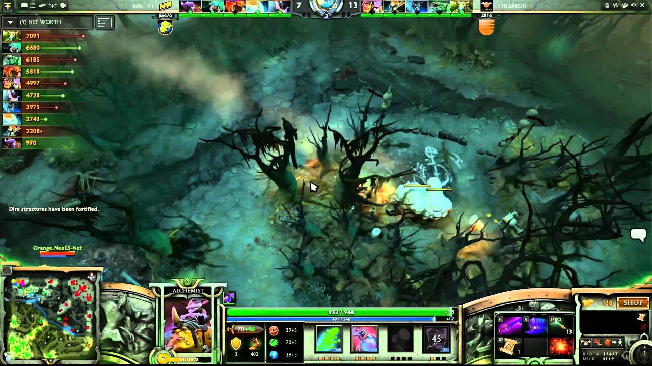 Na'Vi vs Orange UB Round 1A 1 of 3 English Commentary