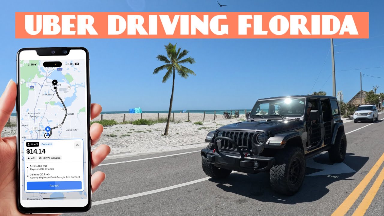 What Uber Drivers Make In Every Florida City!  Miami, Tampa, Orlando, JAX, SAR