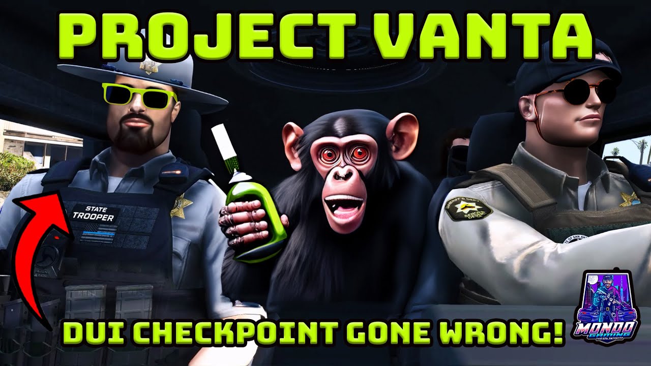 Project Vanta - DUI Checkpoint Turns Deadly - Grand Theft Auto V Roleplay - FiveM