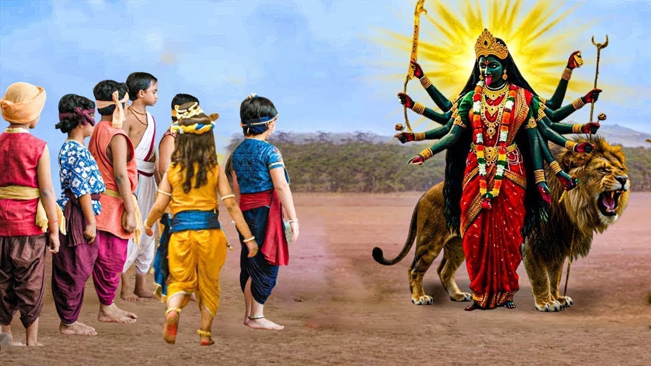नवरात्री स्पेशल - जब वृंदावन पहुंची माँ भद्रकाली तो क्या हुआ। यशोमति मैय्या के नंदलाला | #krishna