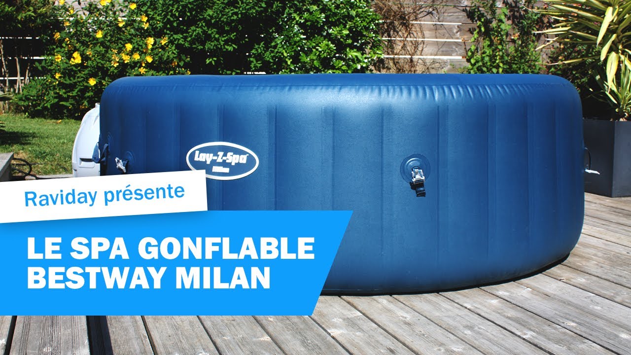 Spa Bestway Milan, le 1er spa gonflable connecté