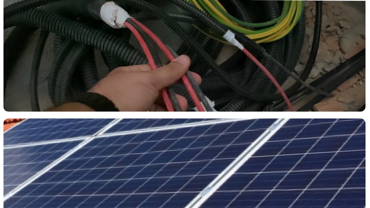 Panouri fotovoltaice casa - pregătirea cablurilor din timp!