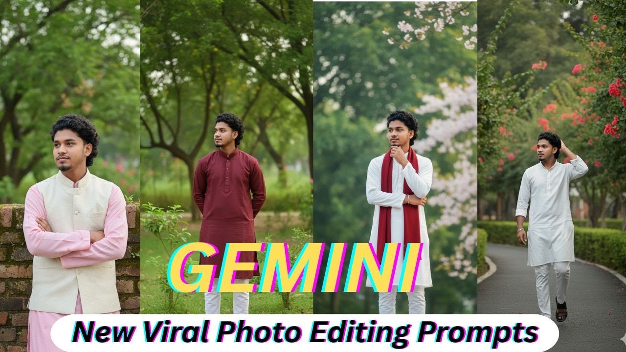 Gemini New Trending Ai Photo Editing Prompts | Gemini New Viral Photo Editing Prompts
