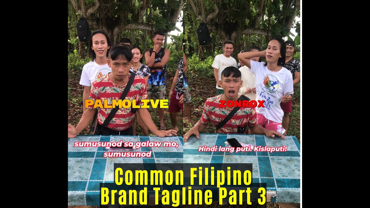 Common Filipino brand tagline part 3