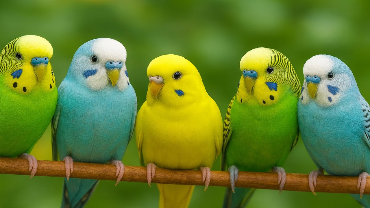 🔴 Muhabbet Kuşu Sesi — Yalnız Kuşlar İçin Mutlu Sesler 🦜