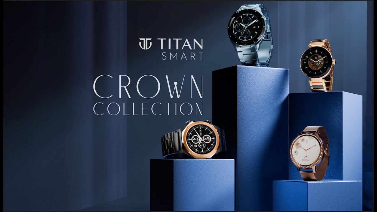 Titan's 1st Premium Smartwatch Range #CrownCollection #TitanSmartwatch
