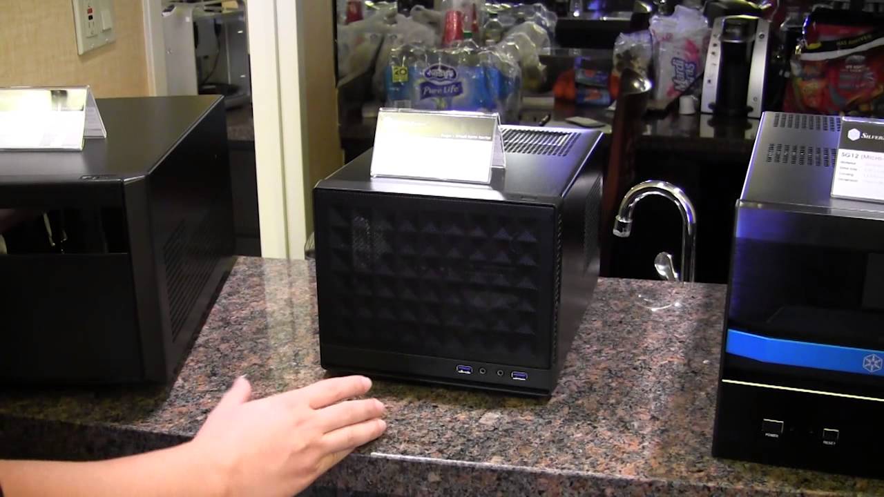 SilverStone SG13, SG12 & SG11 Cube Cases - CES 2015