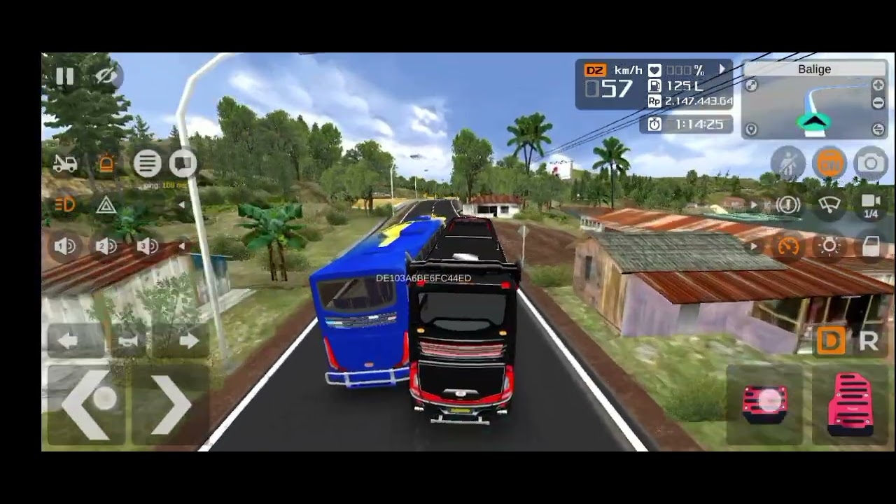 share obb all bus ORI style semi racing test Mabar guys 😂