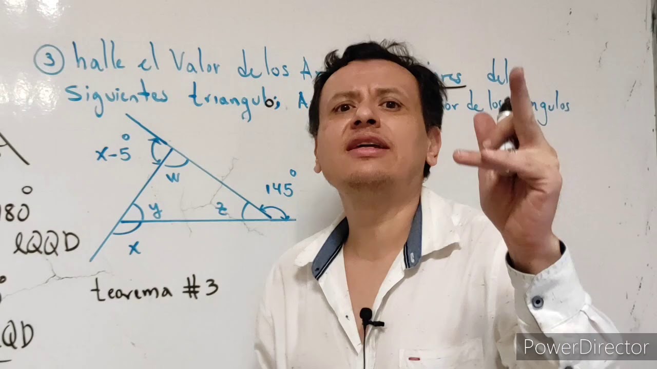 Geometría : Teoremas fundamentales de triángulos | Parte 4