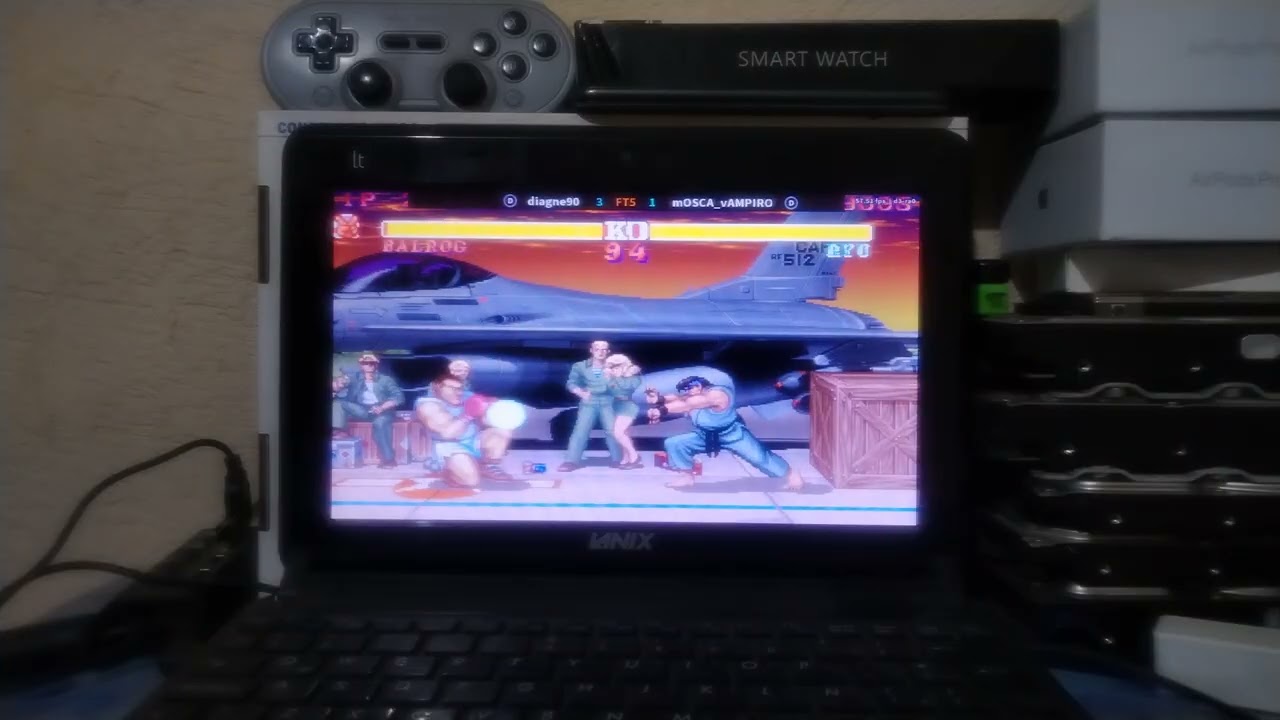 DIAGNE90 5 vs 2 mOSCA_vAMPIRO [Fightcade FT5] Street Fighter 2' CE
