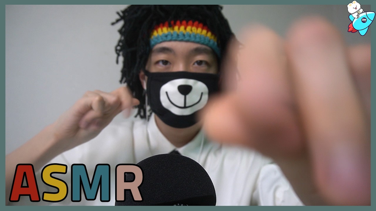 ASMR Движения рук подозрительного мужчины с дредами