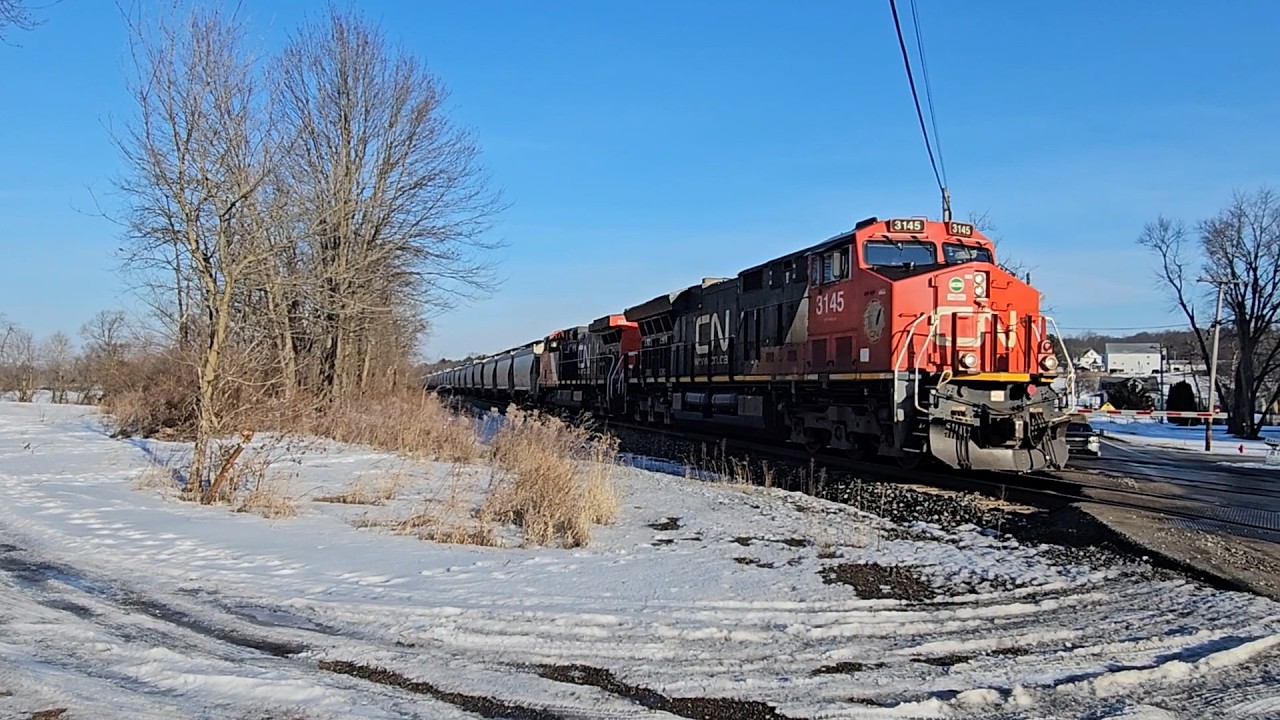 Lodi Ohio With CSX Ohio Rail Fan Plus Bambi Almost Gets Spalted WLE 7026 Operation Lifesaver