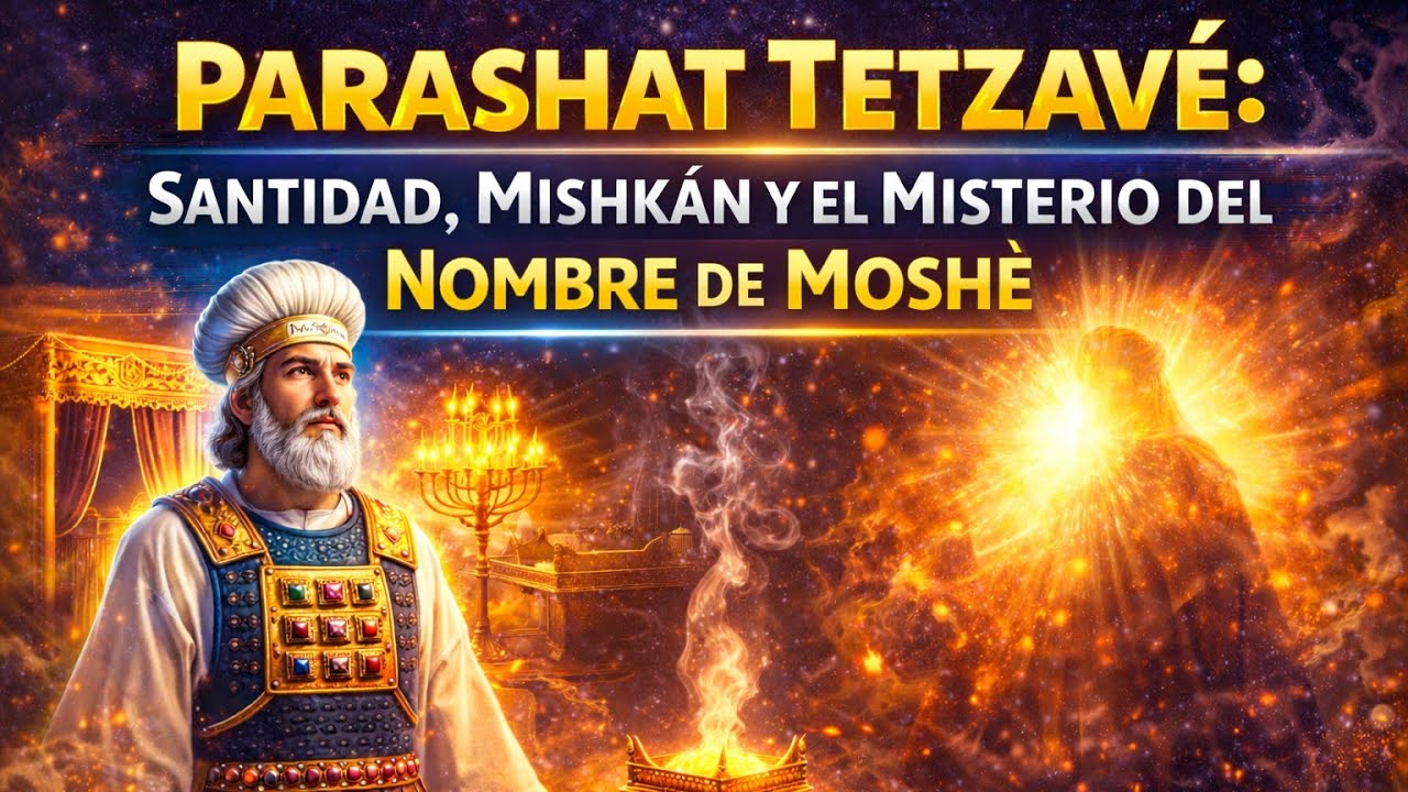 Parashat Tetzavé: Santidad, Mishkán y el Misterio del Nombre de Moshé