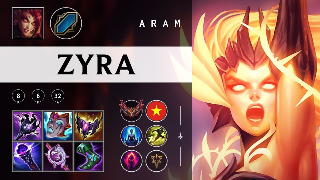 Zyra ARAM - VN Grandmaster Patch 25.24
