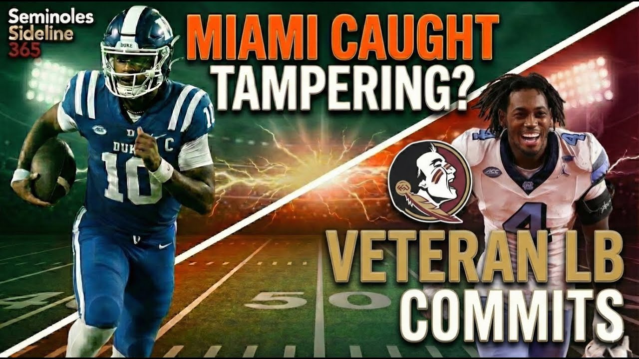 Darien Mensah to Miami Rumors Heat Up l Noles Sign Veteran LB l FSU Transfer Portal News