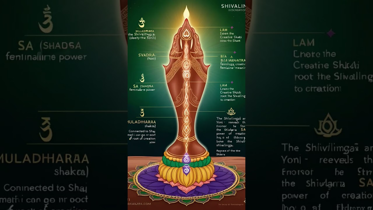 Shivalinga&rsquo;s Base Reveals the Root of Creation | Sa & Lam