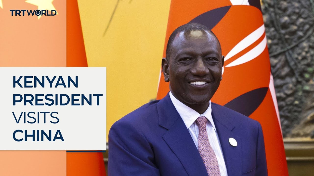 Kenya's President in China to discuss financing debt and infrastructure