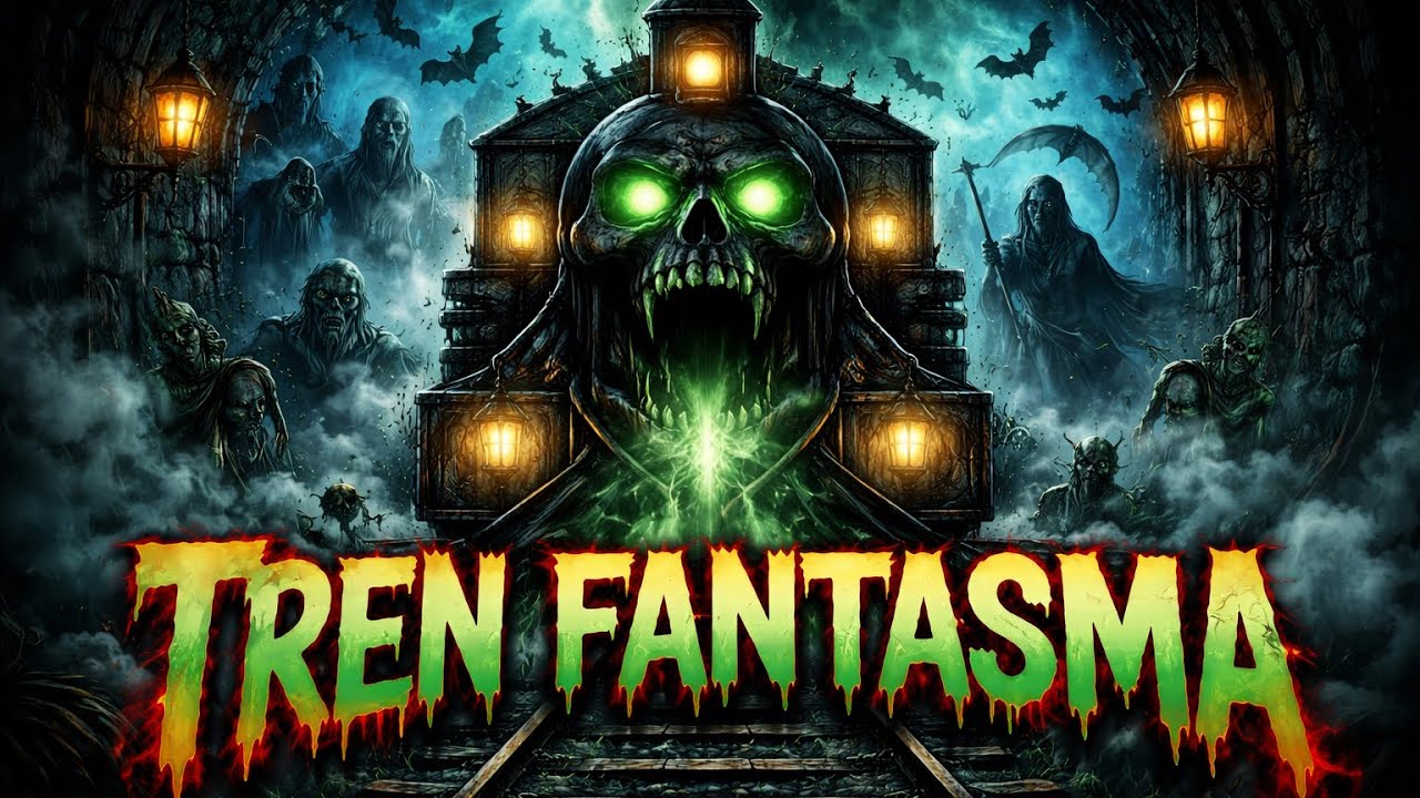 Tren fantasma captado en vivo