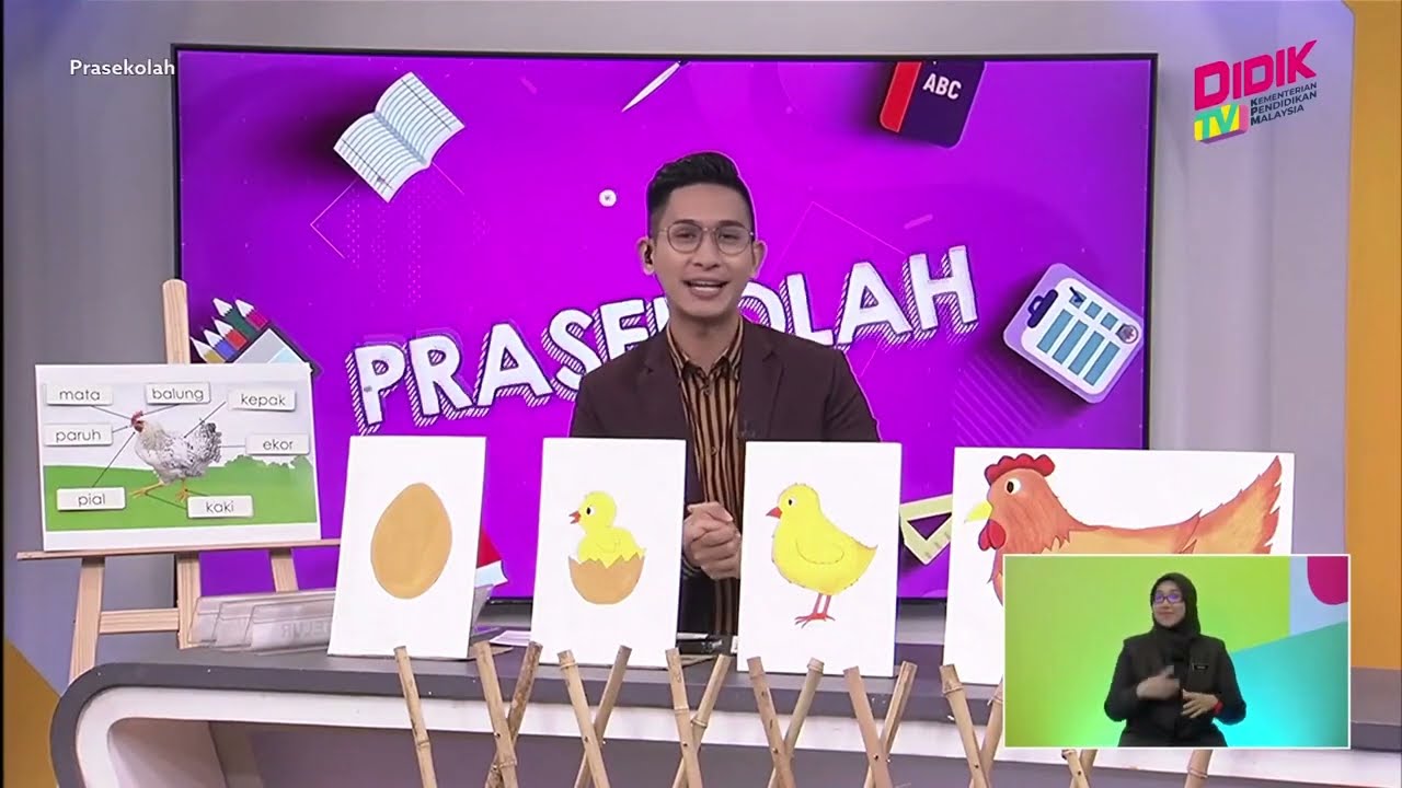 Prasekolah (2022) | Sains Awal (Prasekolah): Kitaran Hidup Haiwan [R]