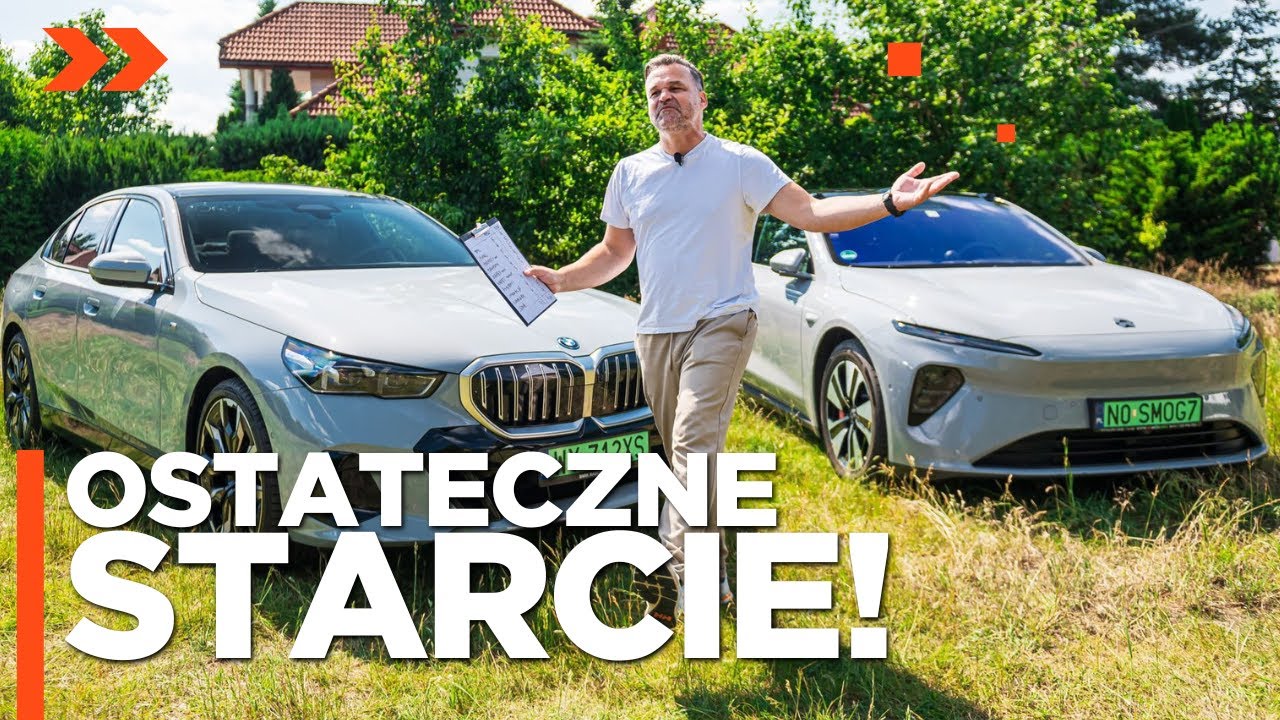 NIO ET7 KONTRA BMW i5 &ndash; kt&oacute;ry elektryk rządzi?! ⚡ | Kornacki testuje