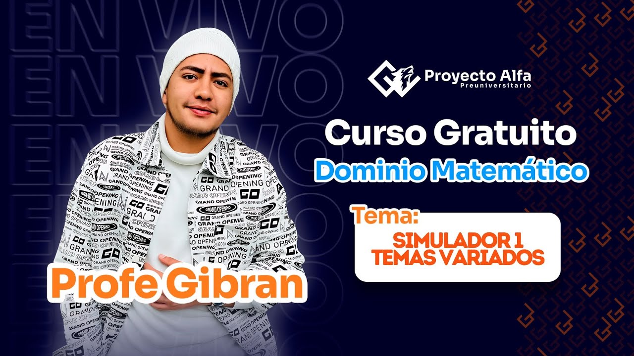DOMINIO NUMÉRICO - Simulador 1, 2da parte. Profe Gibran