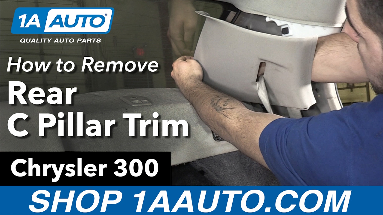 How to Replace C Pillar Trim 05-10 Chrysler 300